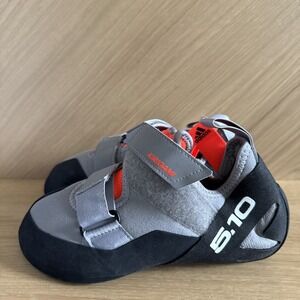 ADIDAS Five Ten Kirigami Hook & Loop Climbing Shoes Women's Sz 7 Grey EE8948